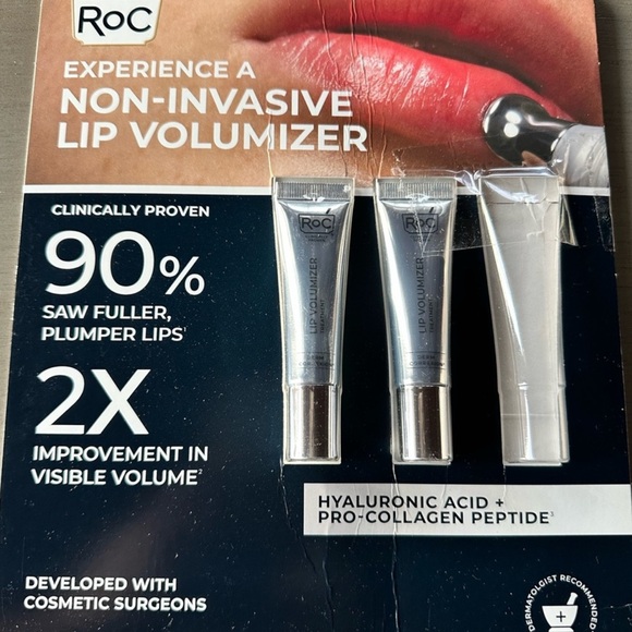 New Roc Sample Skincare | New Roc Lip Volumizer Set Noninvasive | Poshmark